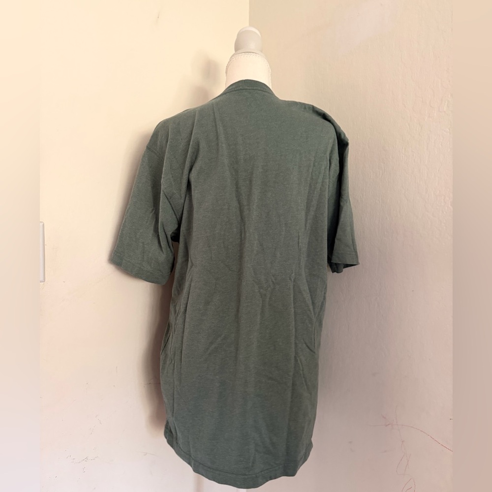 Carhartt Men's Short Sleeve Tee in Forest Green - Picture 3 of 4